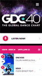 Mobile Screenshot of globaldancechart.com